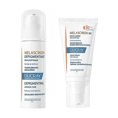 Melascreen depigmenting + light cream 50+ pack 40 units of 40ml