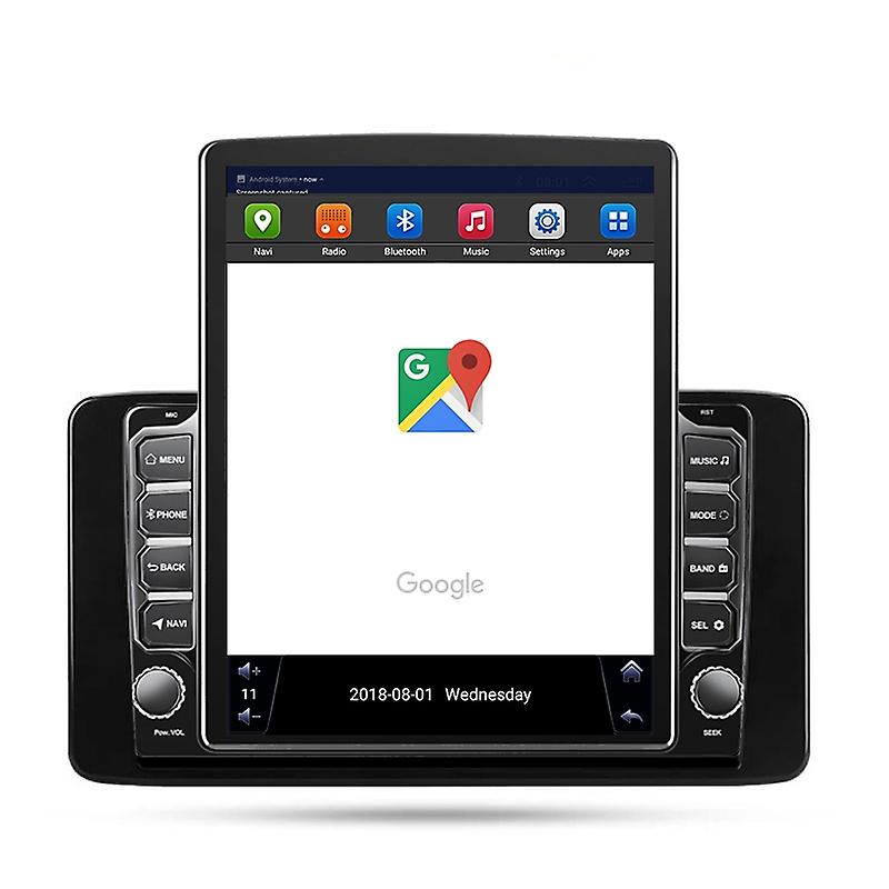 For Skoda Rapid 2 2019-2023 Car Radio Multimedia Video Player Navigation For Tesla Style 9.7 Inch