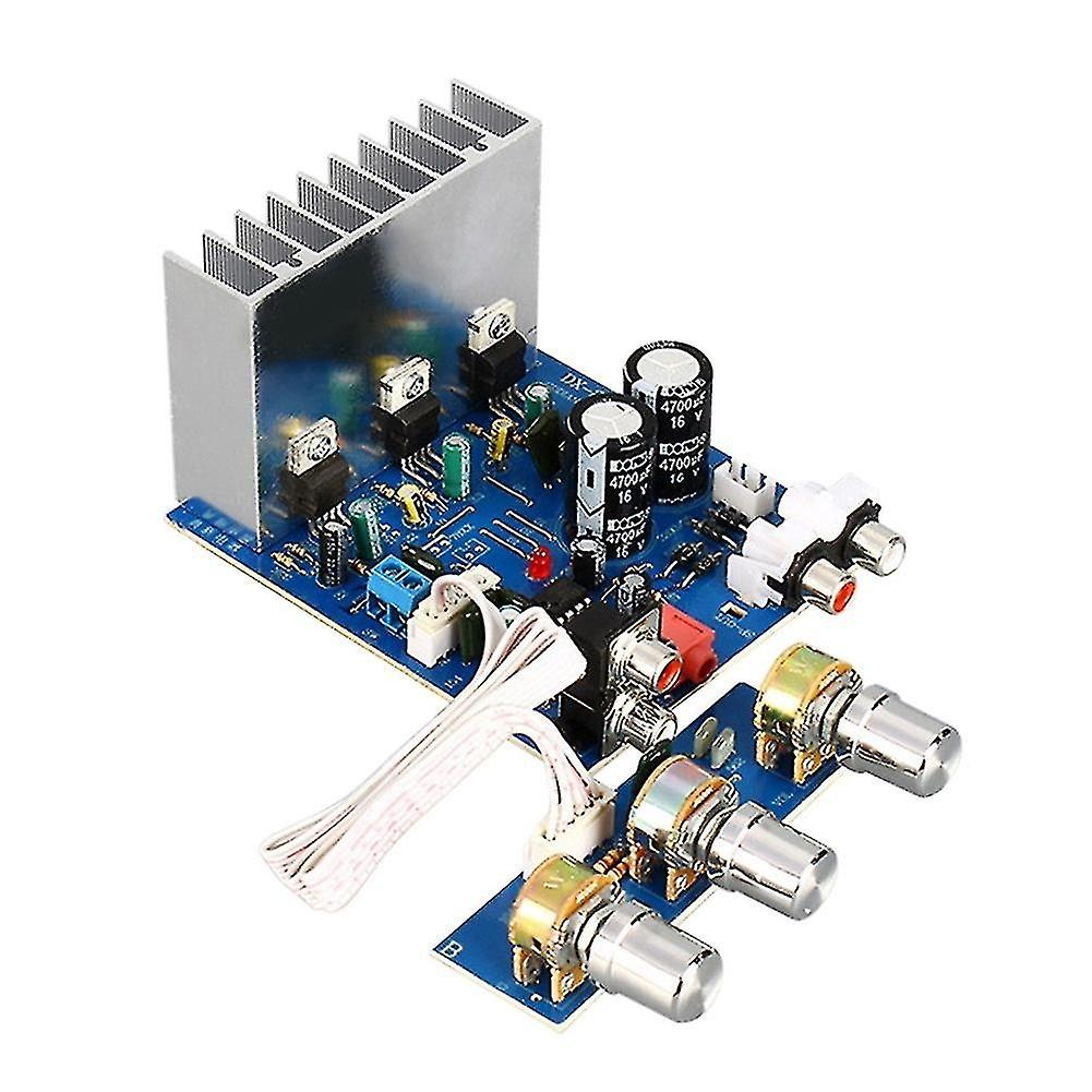 Tda2030 15w+15w+30w 2.1 Chl Amplifier O Board Subwoofer Amplifier Output For Ser D