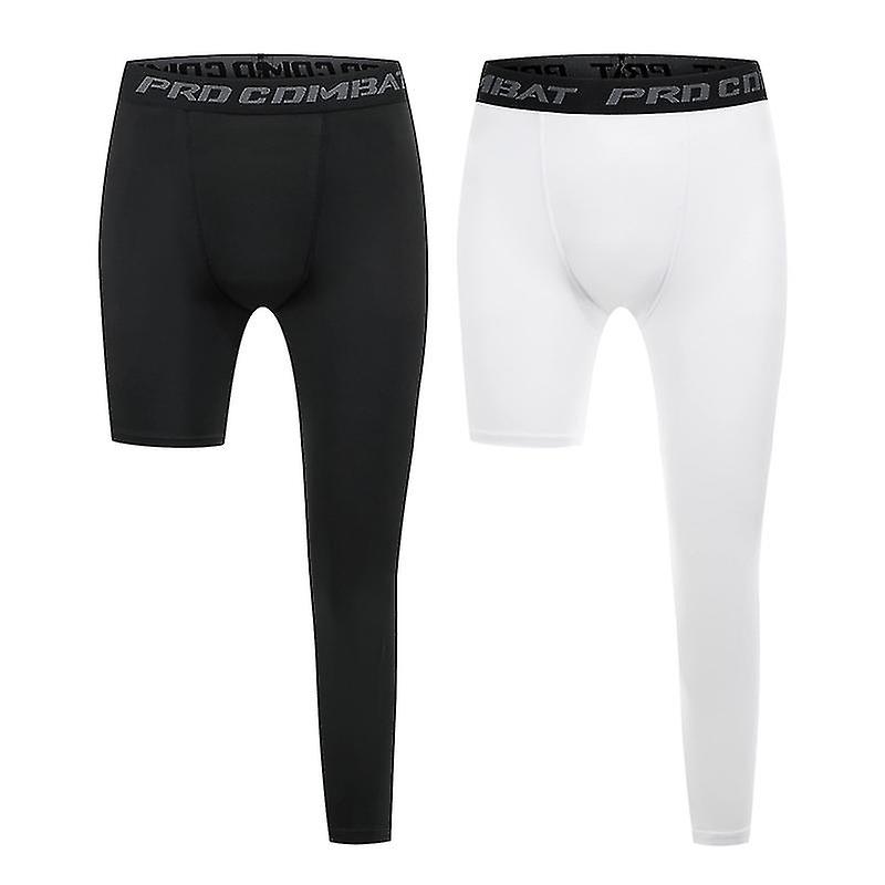 Basketbol Tek Paça Kompresyon Tayt Uzun Pantolon Spor Tayt