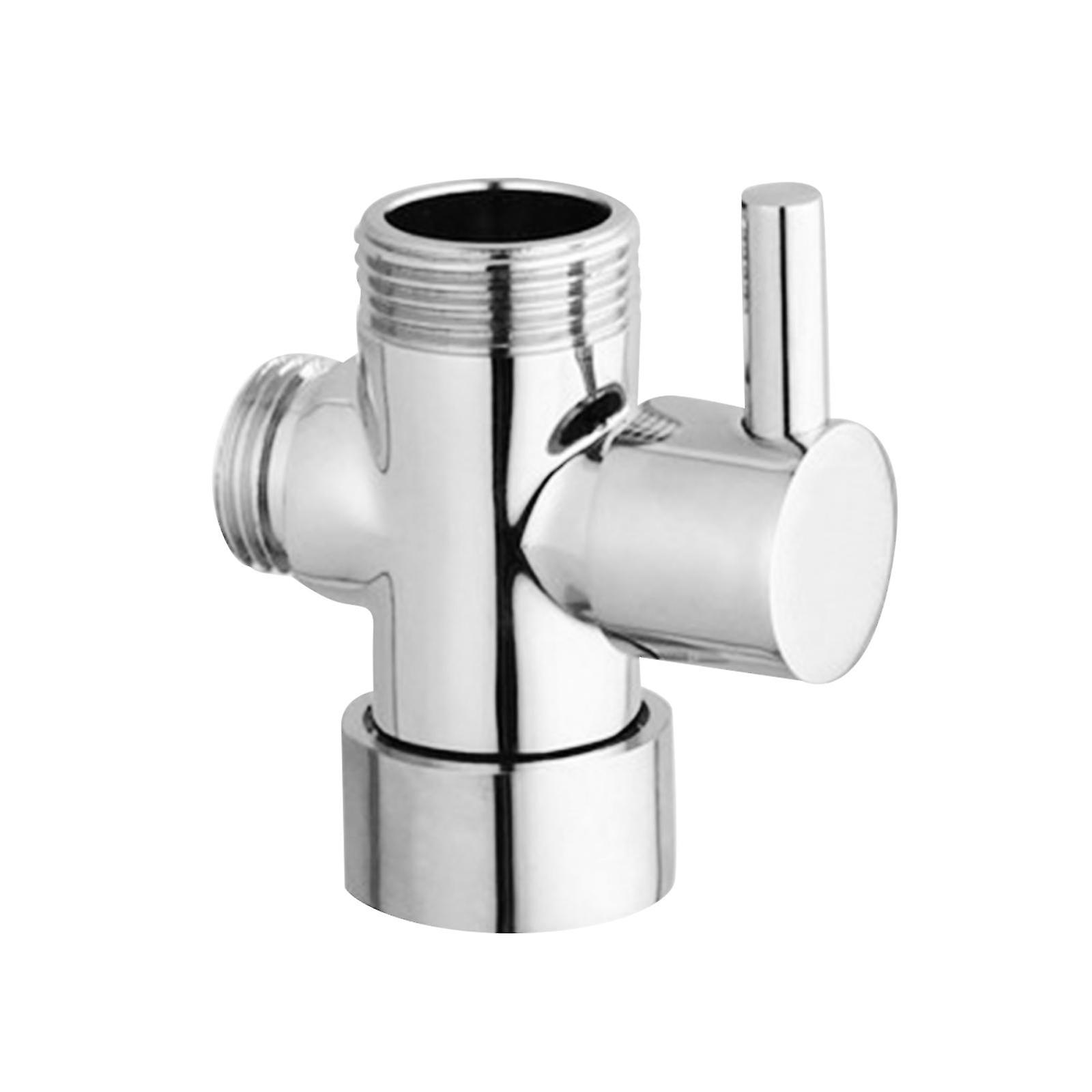 Valvola deviatrice soffione doccia Valvola deviatrice braccio doccia per bagno casa 2,5 cm 2,5 cm 2 cm argento
