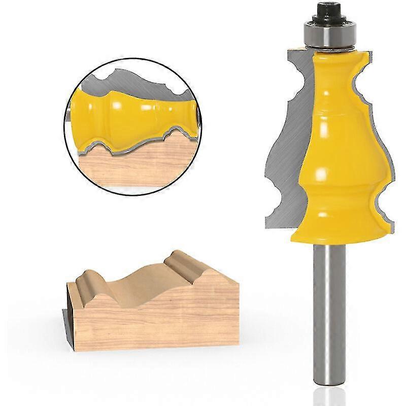 Shank Router Bit - Classic Molding Router Bit and Milling Cutter for Cabinet Milling