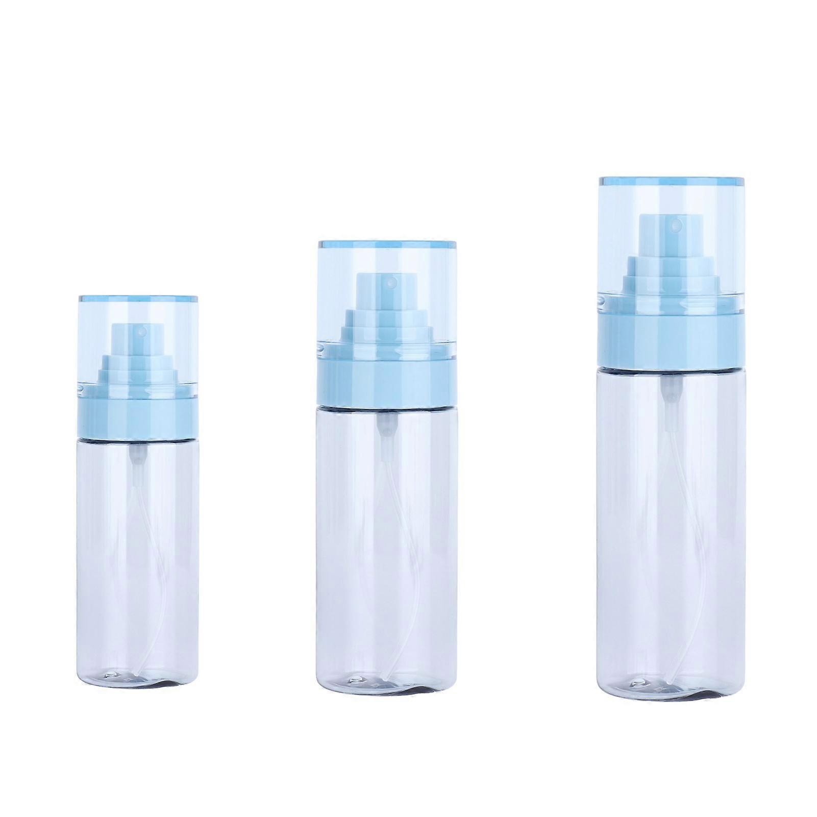 3pcs Set Plastic Spray Bottles Reusable Refillable Container For Essential Oils Perfume 80ml 100ml 120ml