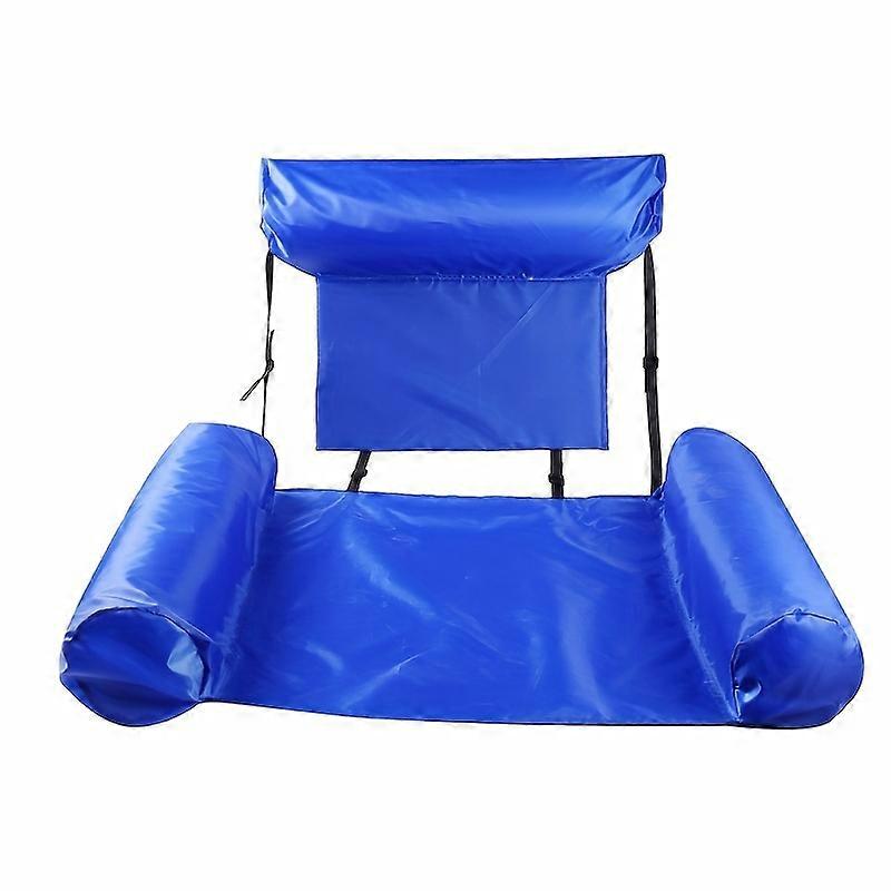 PVC Summer Inflatable Folding Floating Row Swimming Pool Water Hammock Air Cushion Bed Beach Water Sports Lounger Swimming Pool Underwater Sports Loun