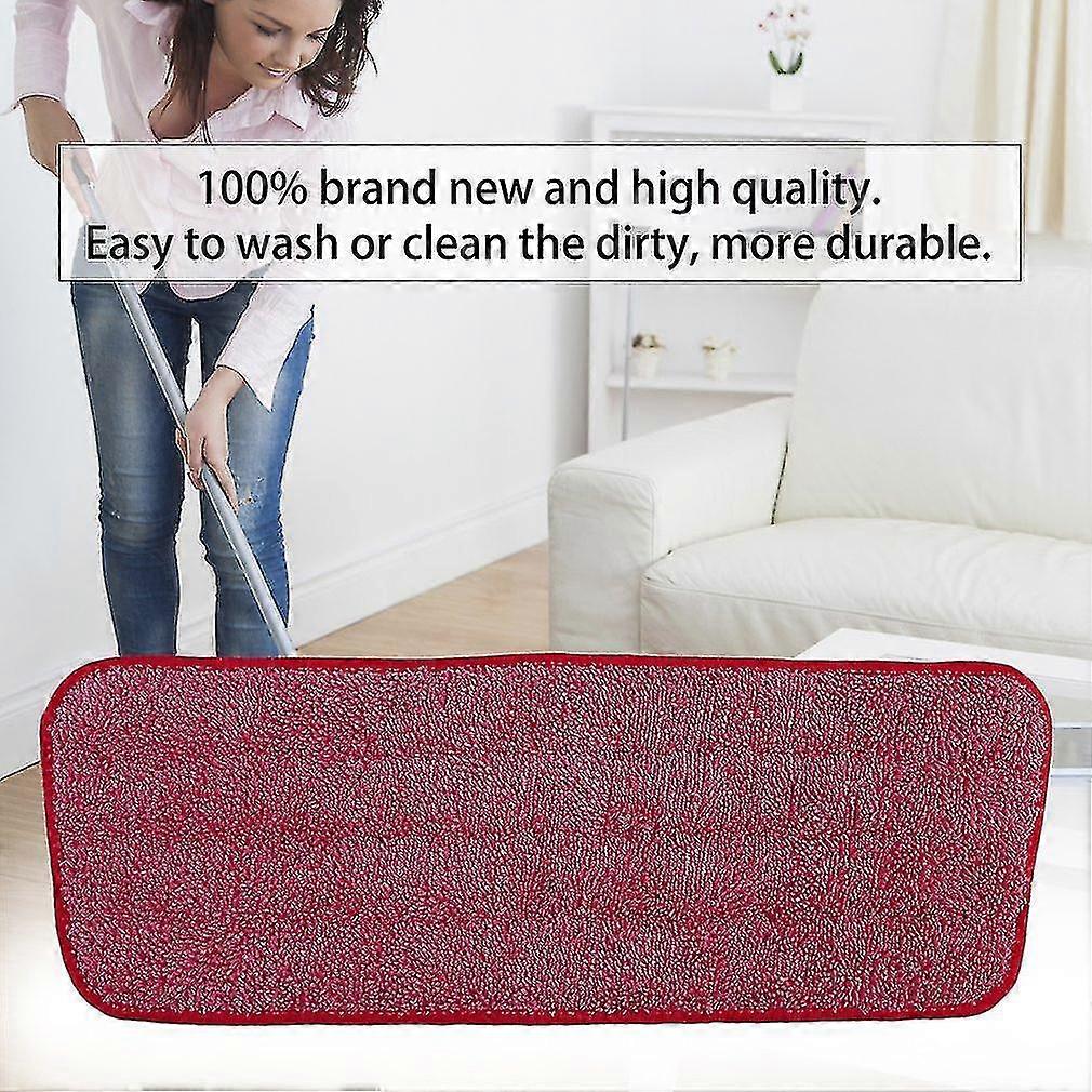 Practical Household Dust Cleaning Reusable Microfiber Pad For Spray Mop