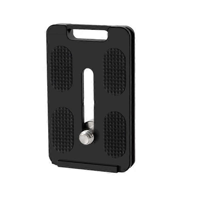 Camera quick release plate with 1/4\ screw thread