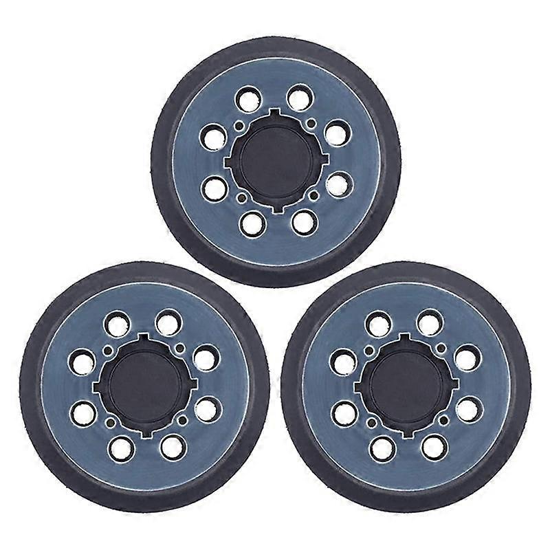 3Pcs Backing Pad 5 Inch Sanding Pad 8-Hole Hook and Loop Sander Pad Part for DWE6423 N329079 Workin