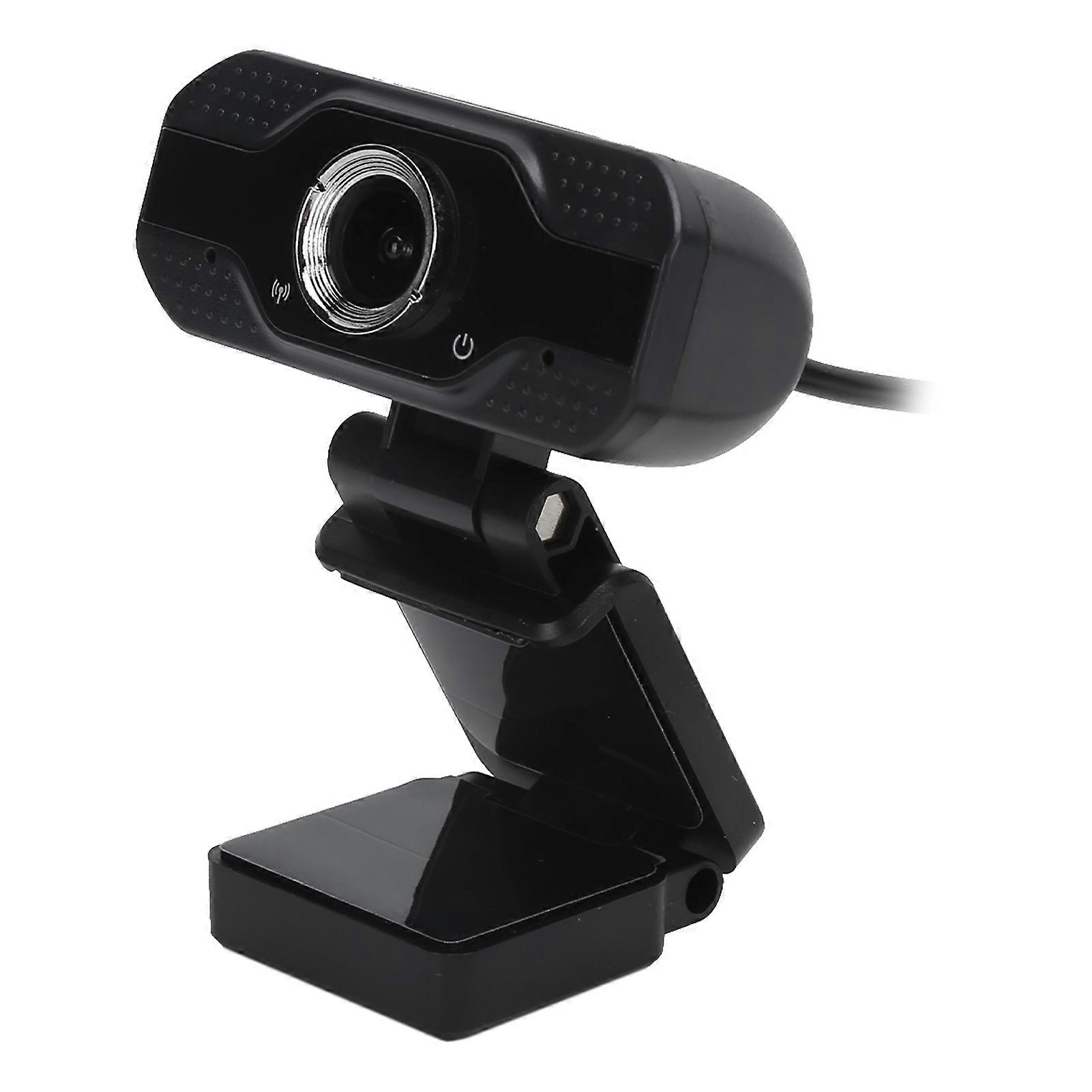 1080P Web Camera Full HD Webcam with Noise Cancelling Microphone MultiFunction Base