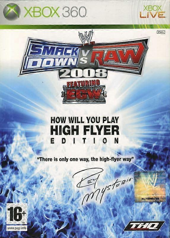 WWE SmackDown vs Raw 2008 High Flyer Edition -  - PAL - New & Sealed
