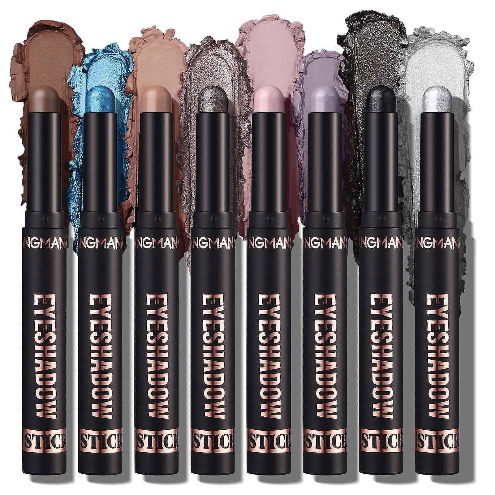 Eyeshadow Stick: Long-wearing cream eyeshadow with a matte texture.
