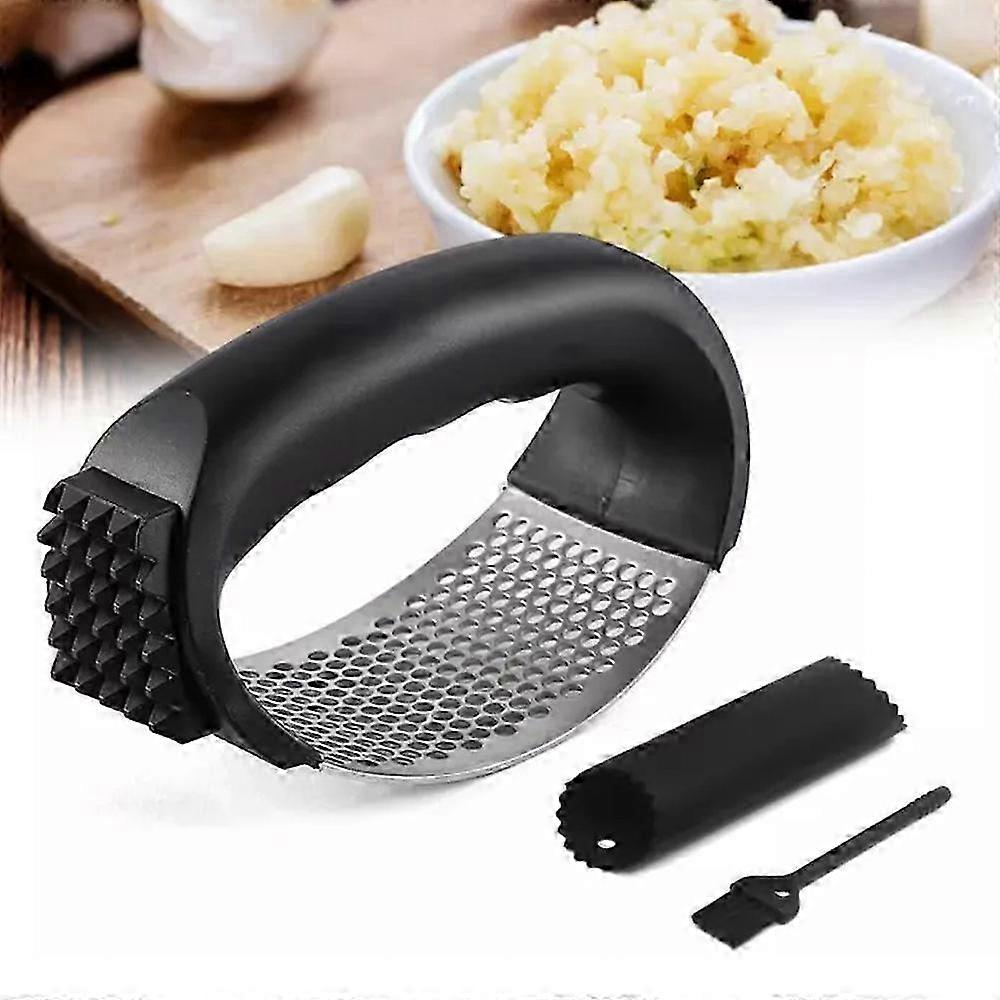 Manual Stainless Steel Garlic Mincer Garlic Crusher Press For Fruit Vegetable Kitchen Gadget Manual Food Processors