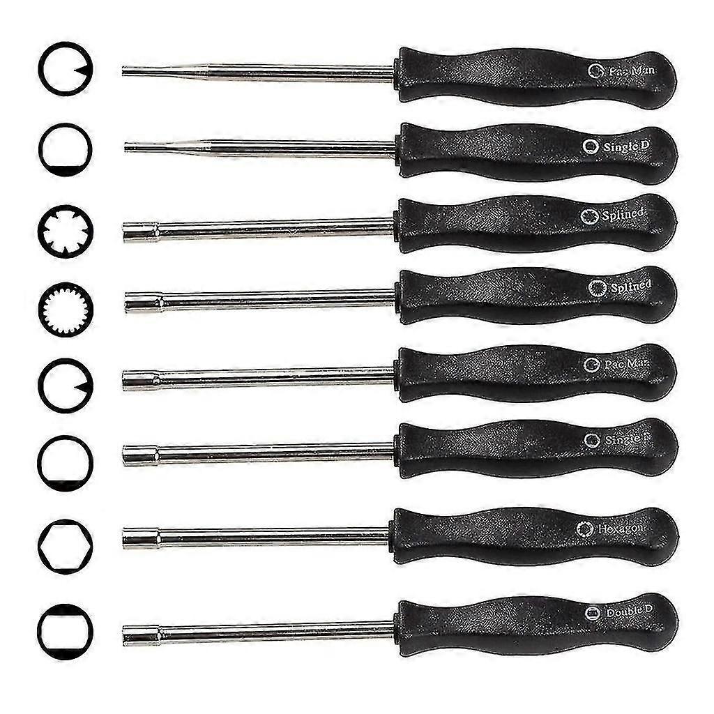 8 Pack Carburetor Adjustment Tool For Common 2 Cycle Small Engine