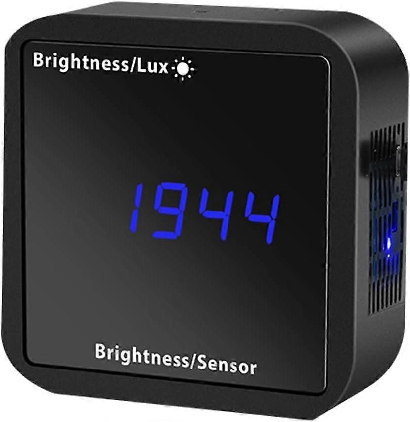 Tuya ZigBee Light Sensor Brightness Detector with Temperature Humidity Detection Display Smart Home Security Linkage