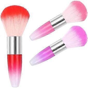 Color Nail Dust Cleaning Brush, Makeup Soft Hair Blush Brush, Nail Beauty Beauty