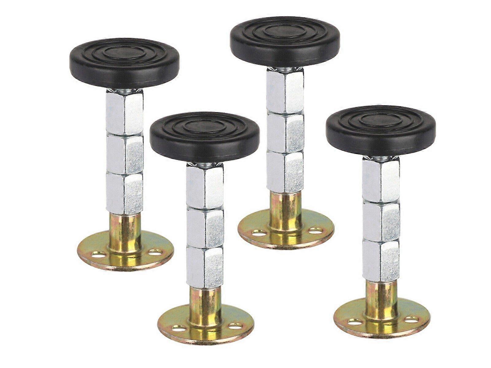 4Pcs 77-112mm Adjustable Threaded Bed Frame Anti-Shake Tools Headboard Stoppers