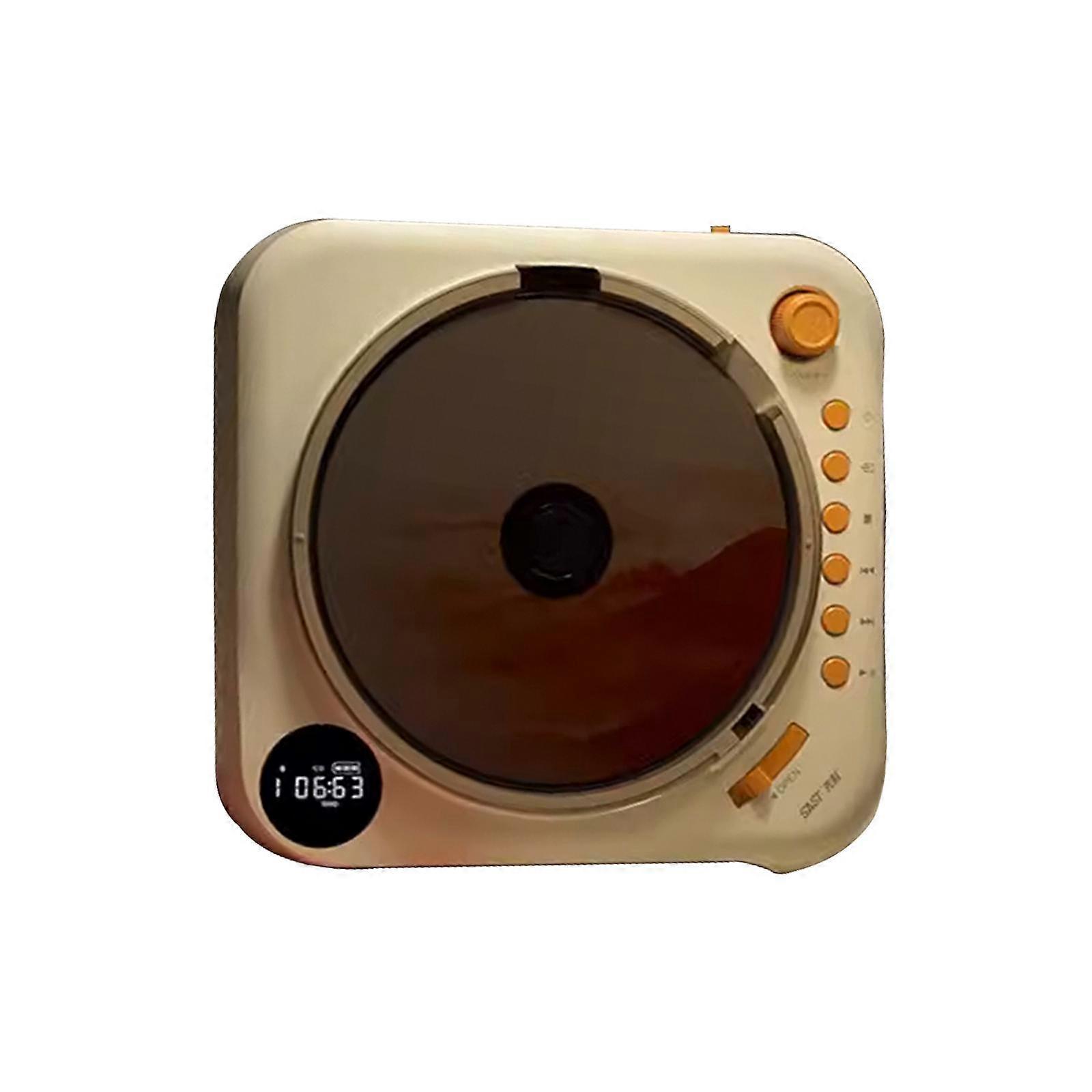 LED Ekranlı ve SPDIF Çıkışlı Taşınabilir Bluetooth CD Çalar - Yüksek Kaliteli Ses ve Uzun Pil Ömrü