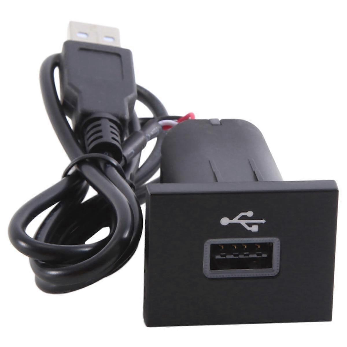 Car USB Input Adapter Audio Radio U-Disk Flash Socket Interface Cable for Focus 2 Mk2 2009-2011