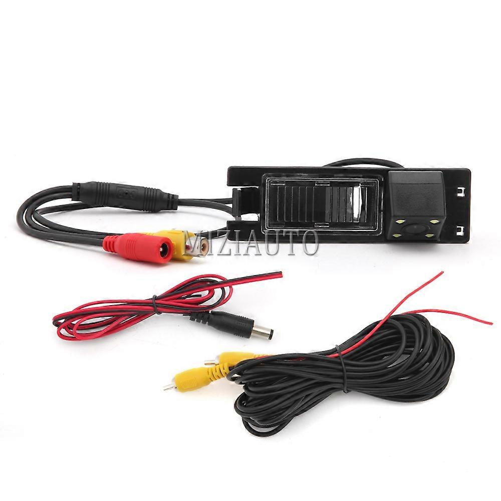 Rear View Camera for Opel Vauxhall Astra H/J Corsa for FIAT Grande for Buick Regal With 4 LED Rear Number Plate Light