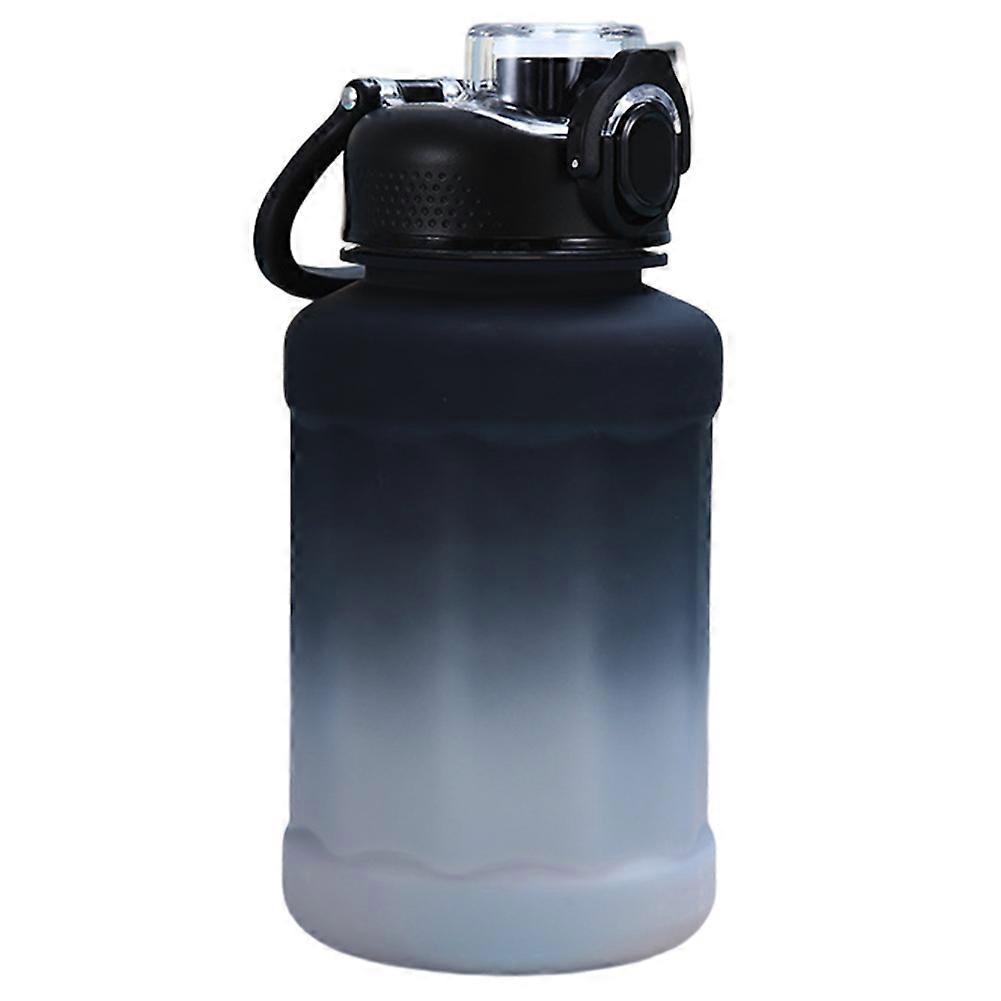 Gradient Color 850ml Sports Cup with Straw Portable Large Sports Cup for Camping Picnic