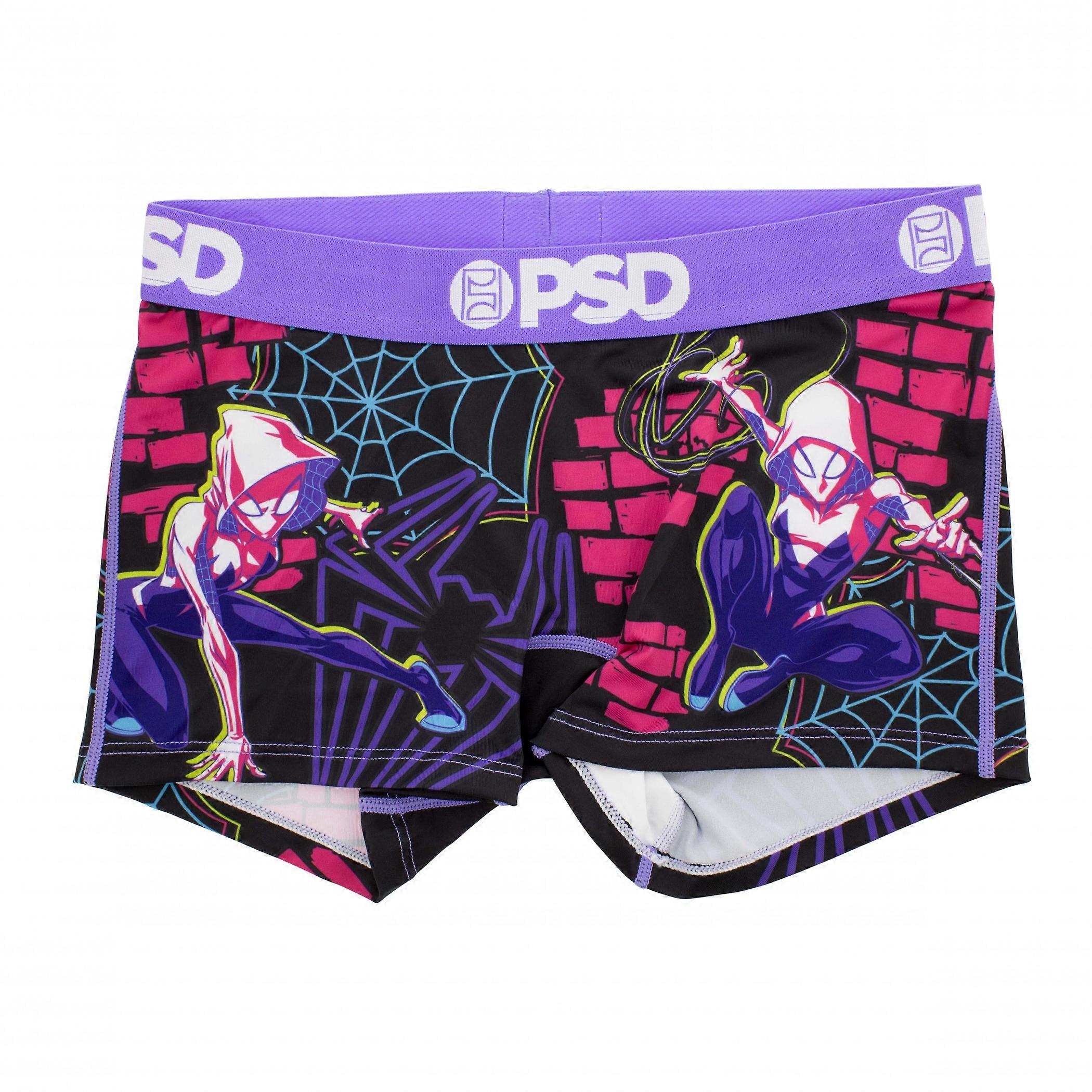 Spider-Gwen Pop Colors PSD Boyshorts Underwear