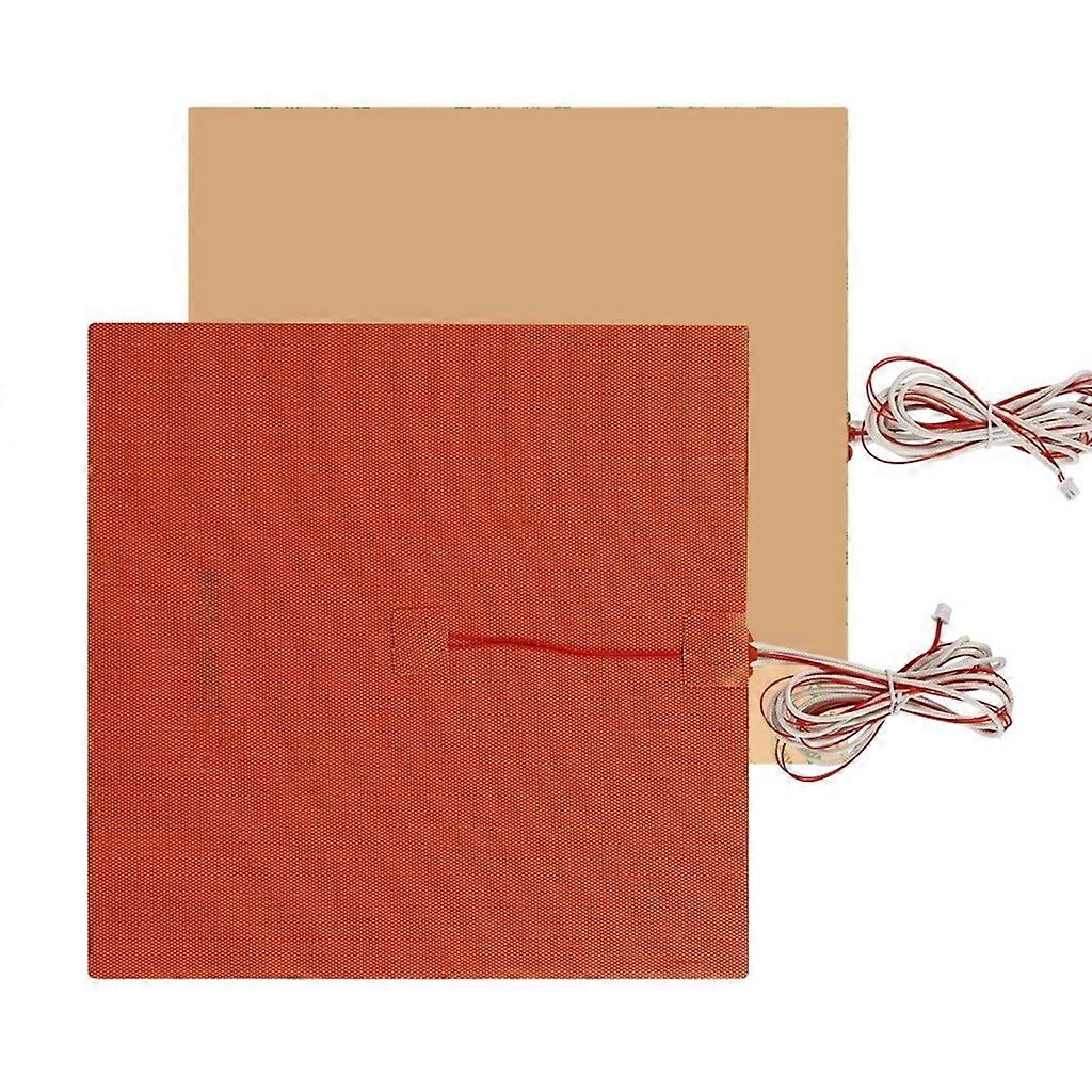 Coussin chauffant en silicone 100/250/300mm pour imprimantes 3D partie lit chaud