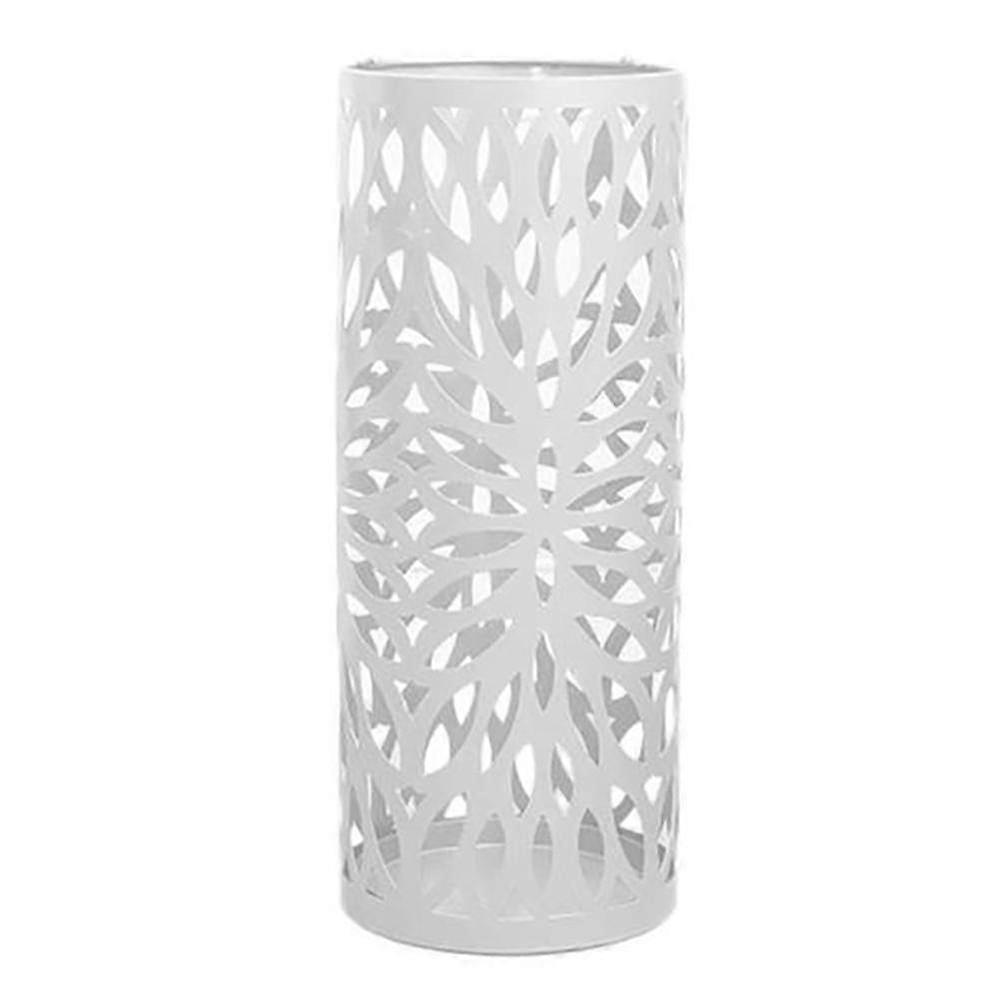 Hollow Umbrella Stand Rack Umbrella Holder For Indoor Long And Short Handle Umbrella Bucket And Storage Organizer White