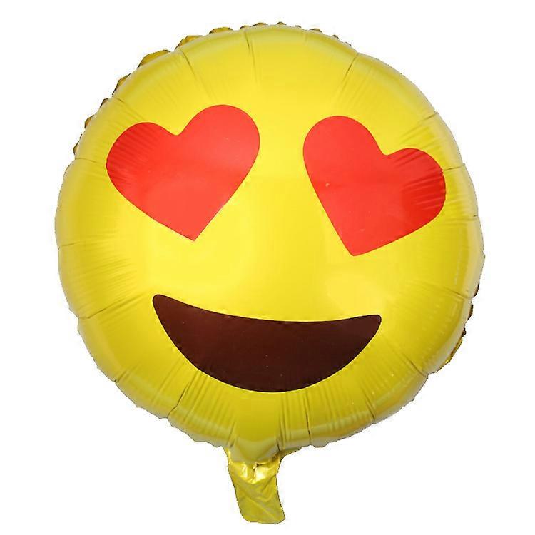 round emoji balloon