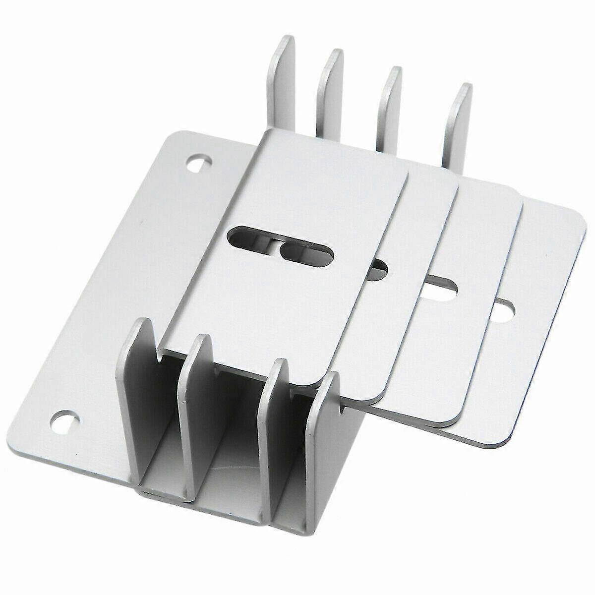 2-pack solpanelmontering Z-format klämsystem, husvagn, båt, bil, lastbil, hem, takfäste utanför nätet (totalt 8 fästen)