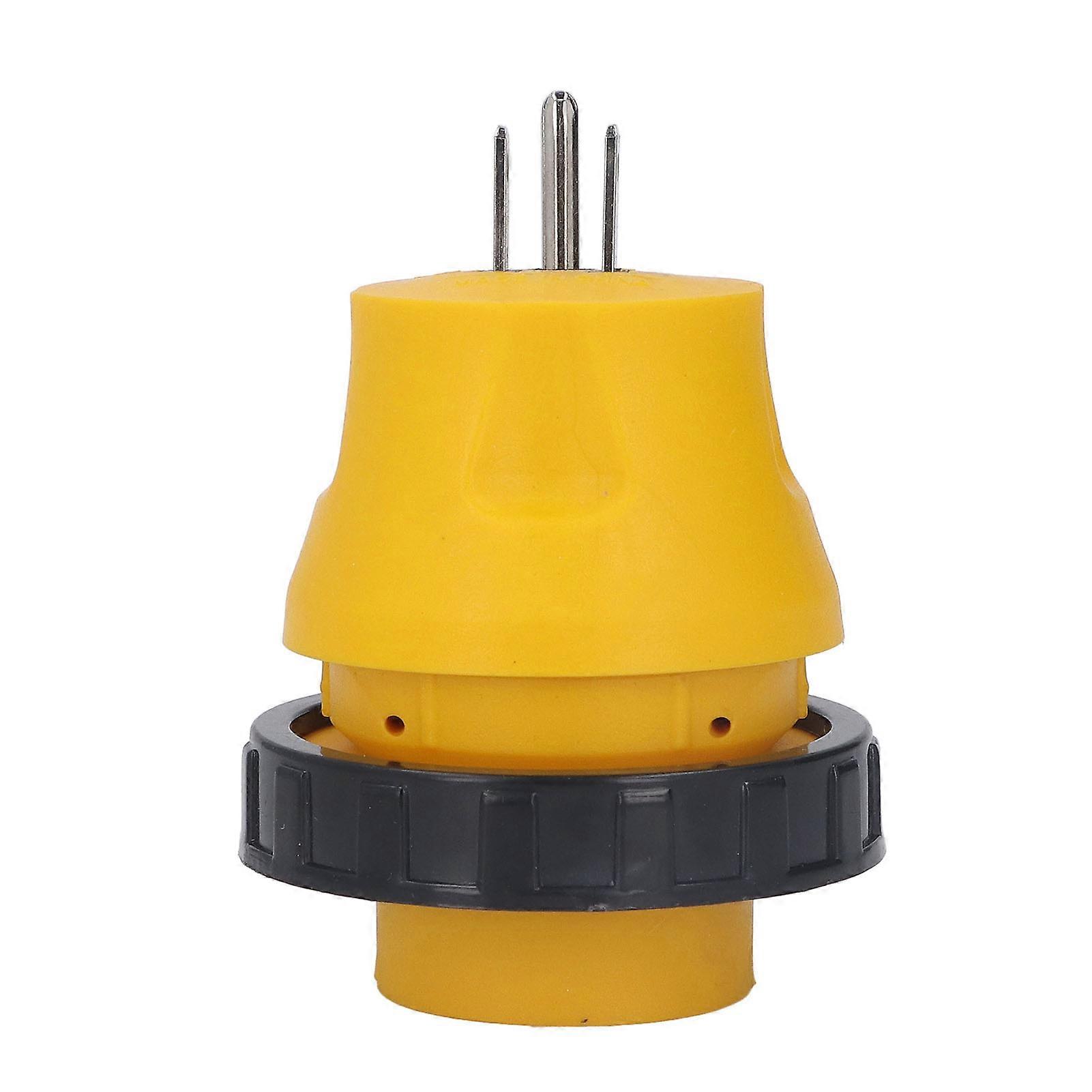 تويست محول التوصيل 15A ذكر إلى 30A أنثى 3 دبوس RV محول كهربائي الولايات المتحدة التوصيل 125V