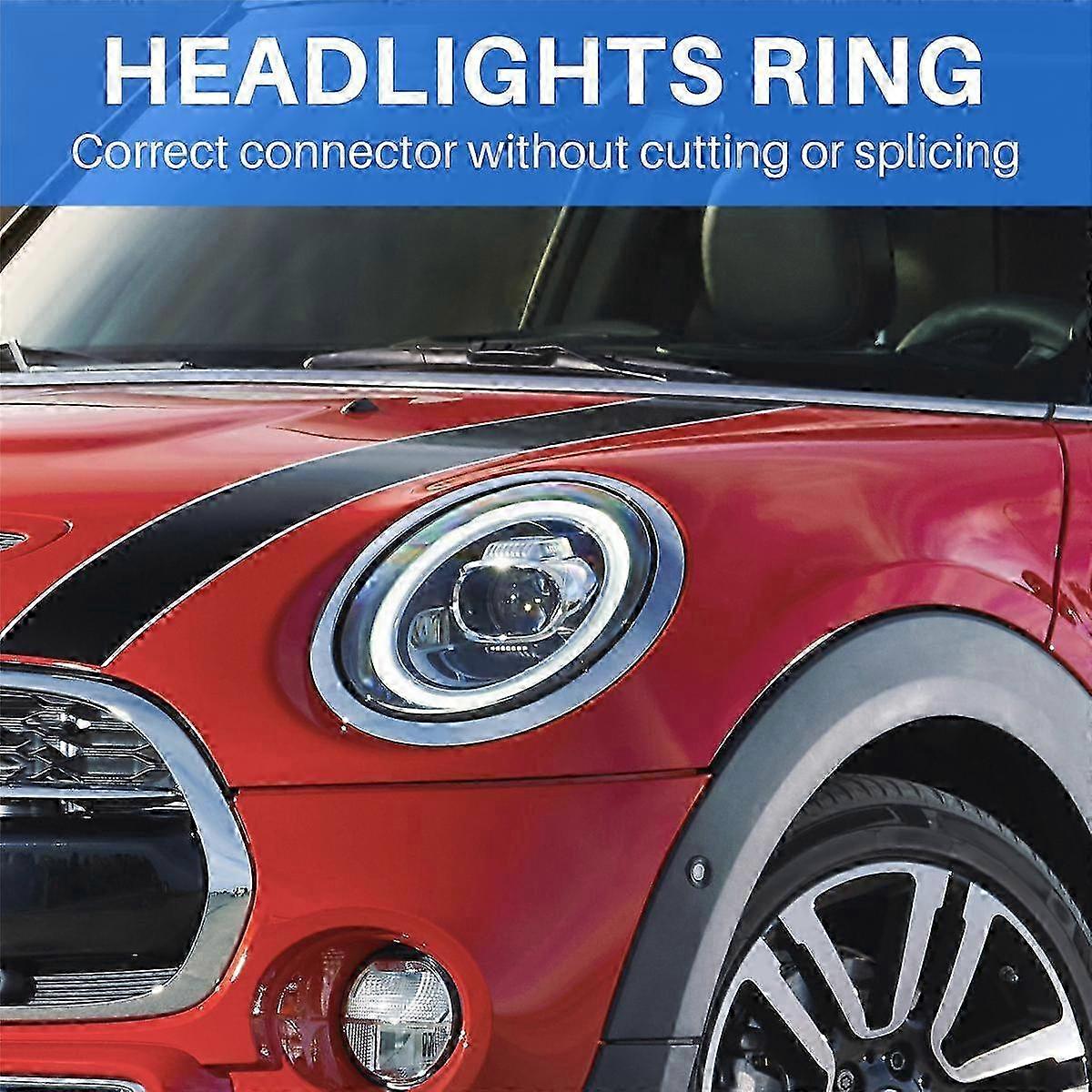 Rivestimento Montante Anteriore Sinistro Per Mini R55 R56 R57 2007-2015 – Nero Lucido, Copertura Parabrezza Esterno – Sostituzione Nuova