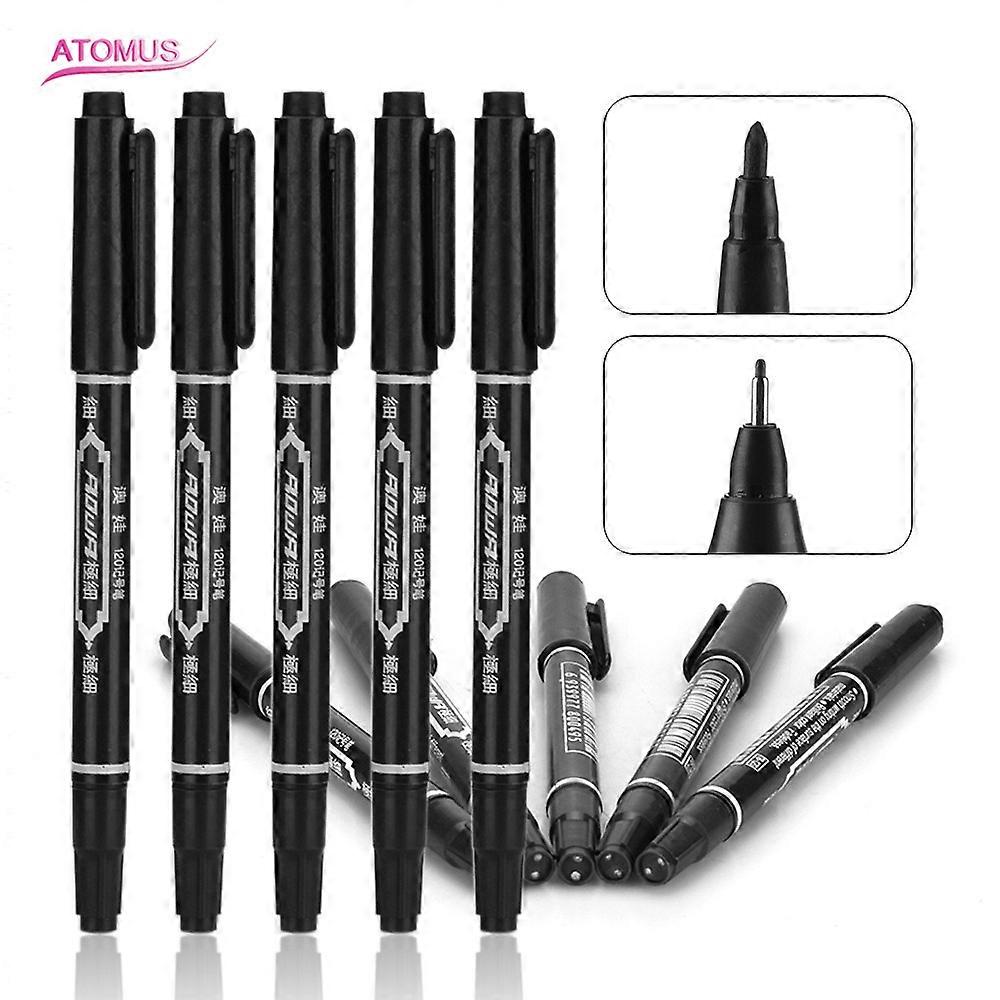 Tattoo Marker Pens 10 Pack Black Random Styles