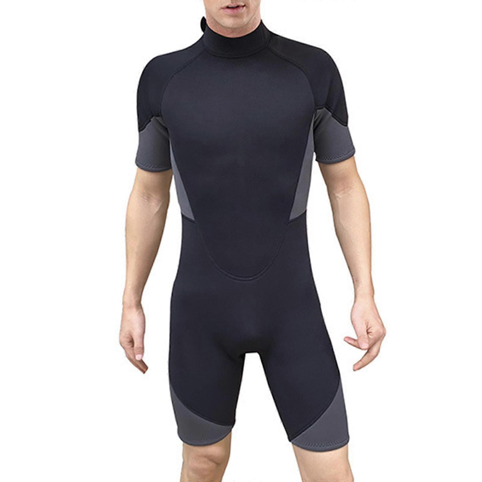 Uomo Sub Tute Costume Intero Swimsuit Pesca Subacquea Surf