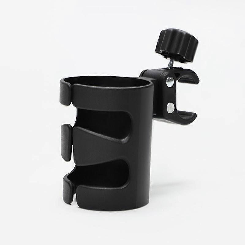 Stroller Cup Holder, Universal Bottle Holder for Stroller Bike Scooter with 360° Rotation, Fits Most Cups