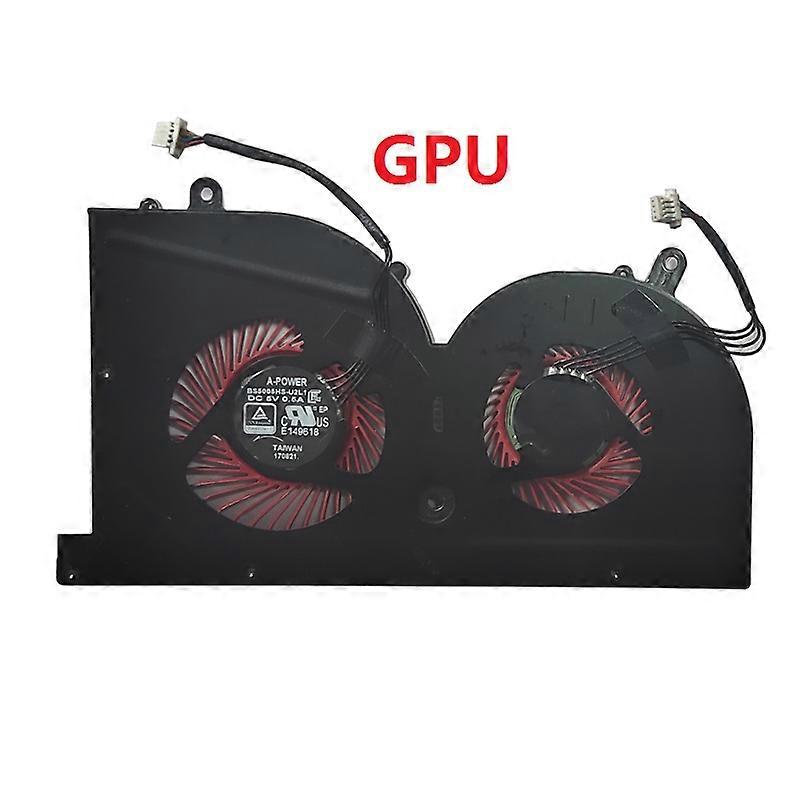 Wentylator chłodzący procesor do laptopa MSI GS63VR GS63 GS73 GS73VR MS-17B1 Stealth Pro CPU BS5005HS-U2F1 GPU BS5005HS-U2L1 COOLER