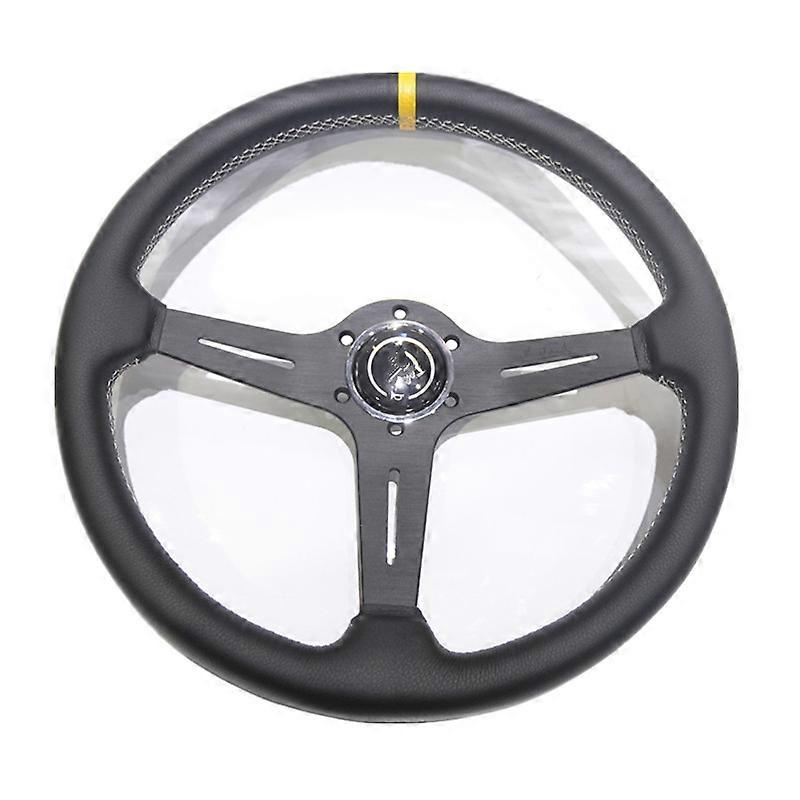 Spsld Refitting Racing 15 inch 360mm Flat Drift Steering Wheel / Leather