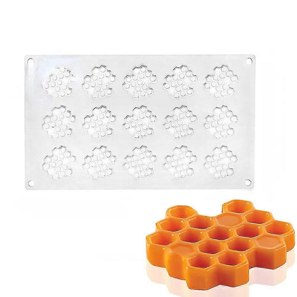 Honingraat Siliconen Mal Chocolade Mal Decoratieve Insert Mesh