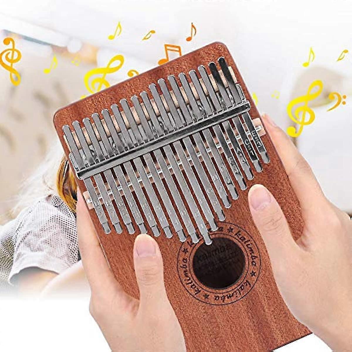 Nannday Portable Finr Harp Musical Instrument 17-t Mbira Kalimba For For Beginner For Sta Performance For Studio