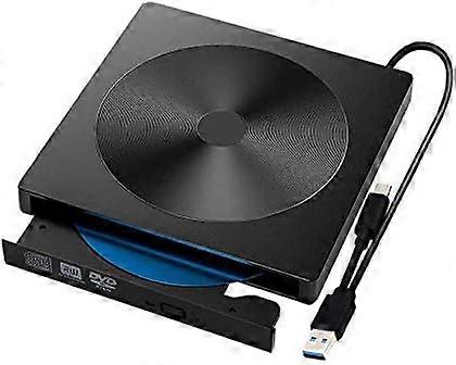 Externes CD-DVD-Laufwerk, Brenner Typ C USB 3.0 Cd DVD-Brenner Combo High Speed Re-Writer für Laptop Notebook PC Desktop-Computer