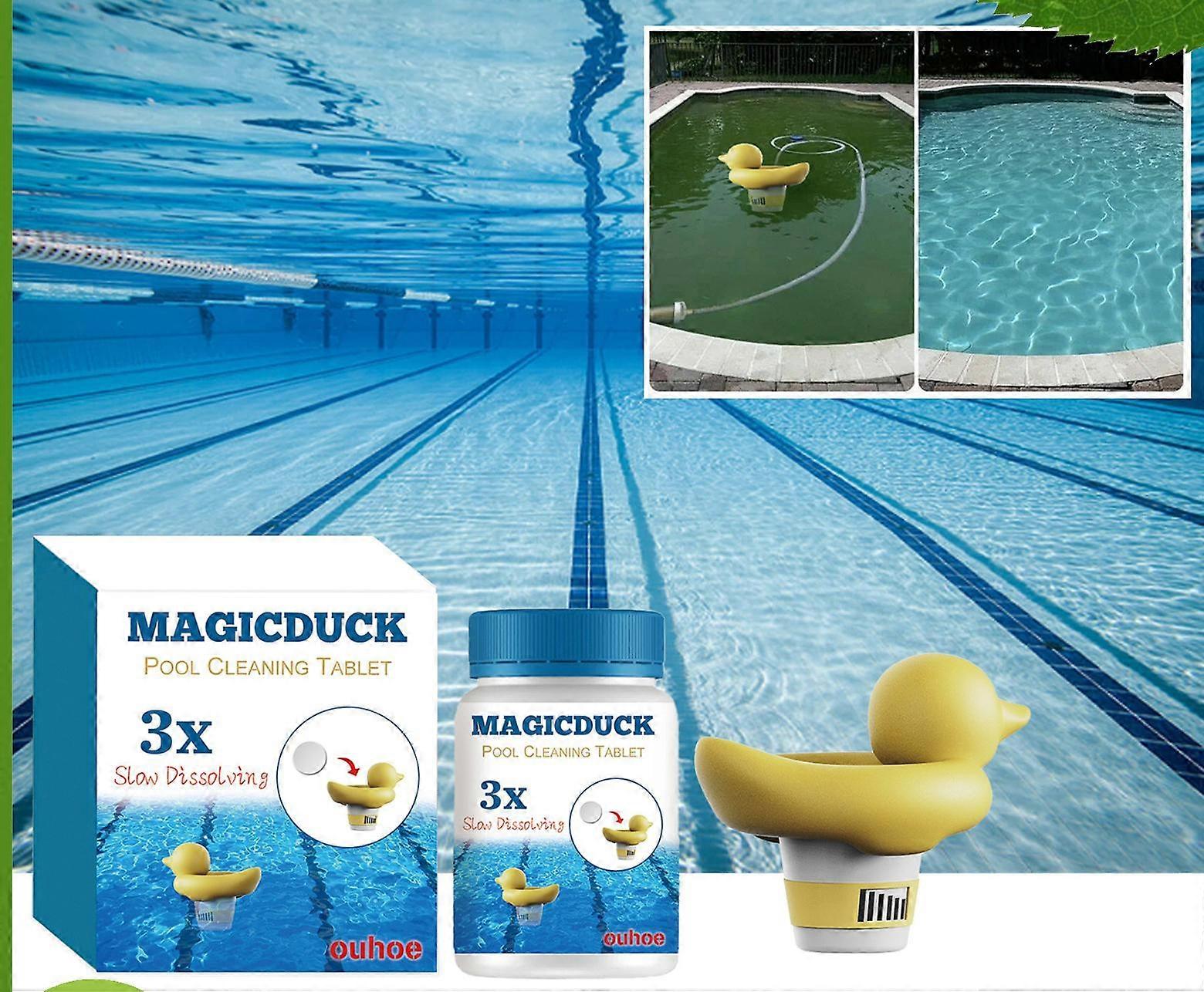 Swimming Pool Cleaning Tablets Swimming Pool Water Clarification Instant Cleaning Tablets for Cleaning and Deodorizing