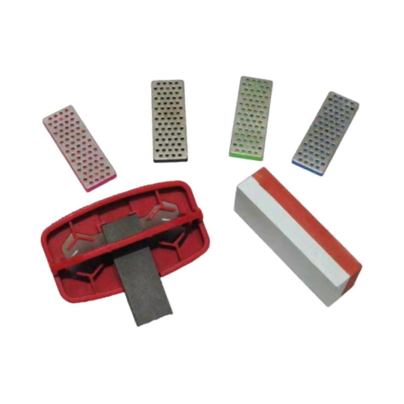 Ski Board Edge Sharpener Diamond Pieces Burr Wax Remover Side Ski Angle Tool