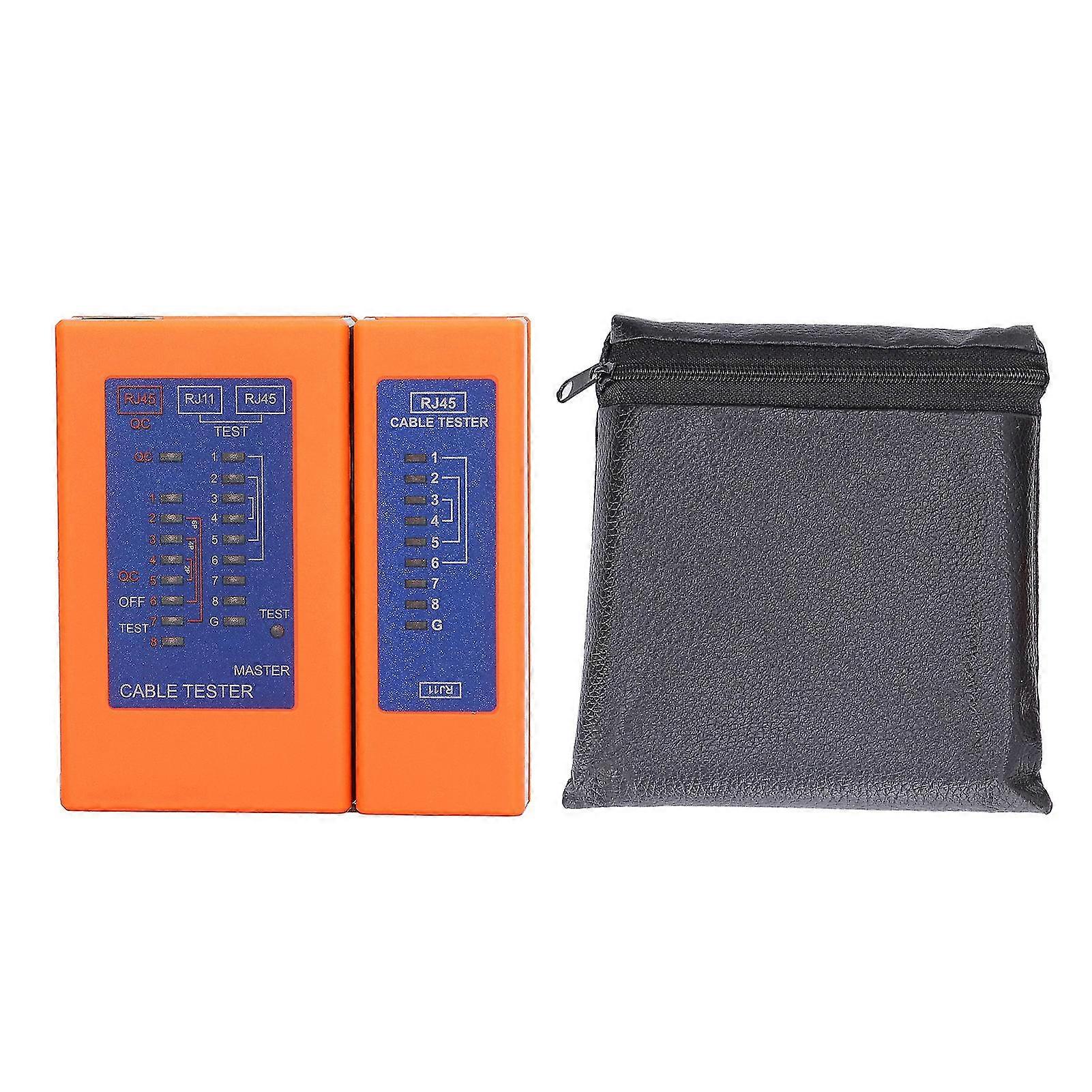 Multifunctional Split Type Network Cable Tester - Continuity Checking and Cable Mapping