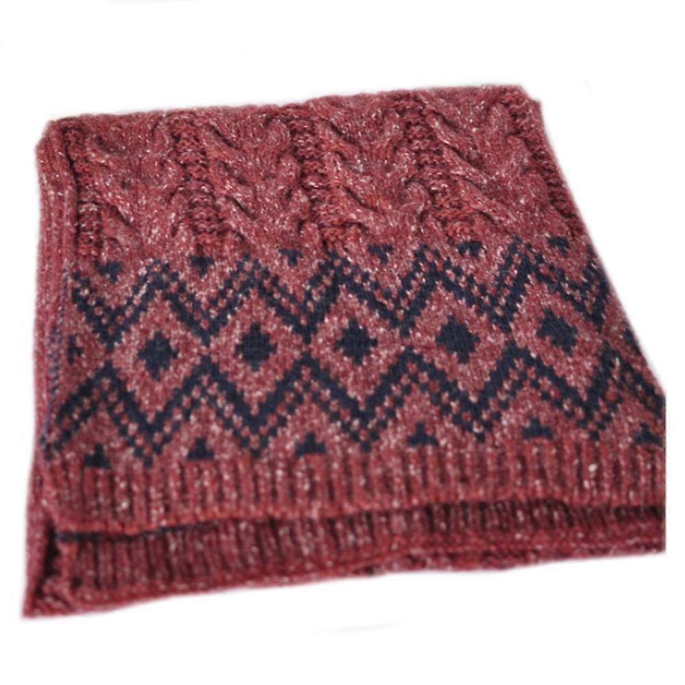 Rhombus Geometry Hemp Flower Scarf Neckerchief