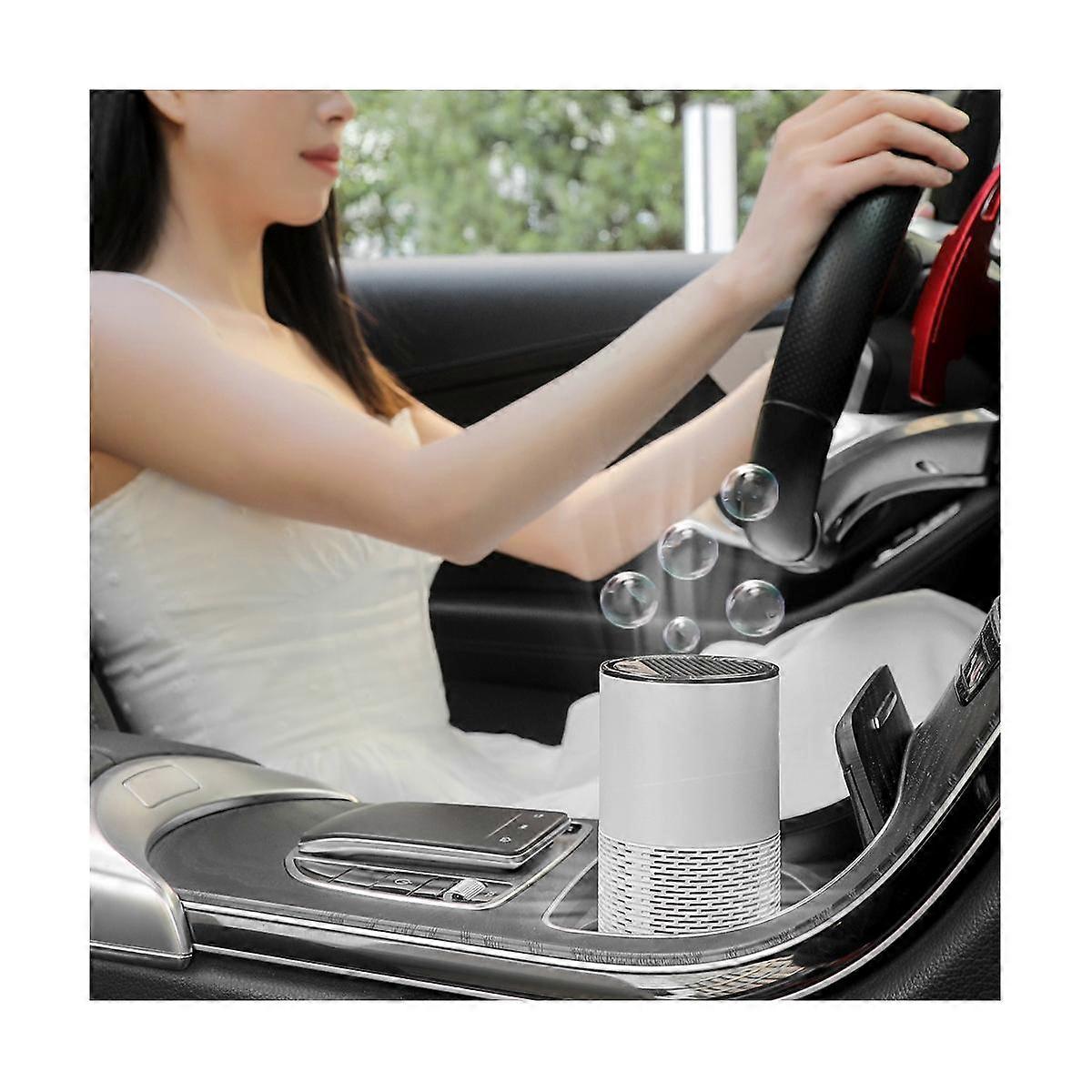 Car Air Purifier Purifier Hepa Filters Desktop Purifier USB Rechargeable Portable Air Cleaner Diffu