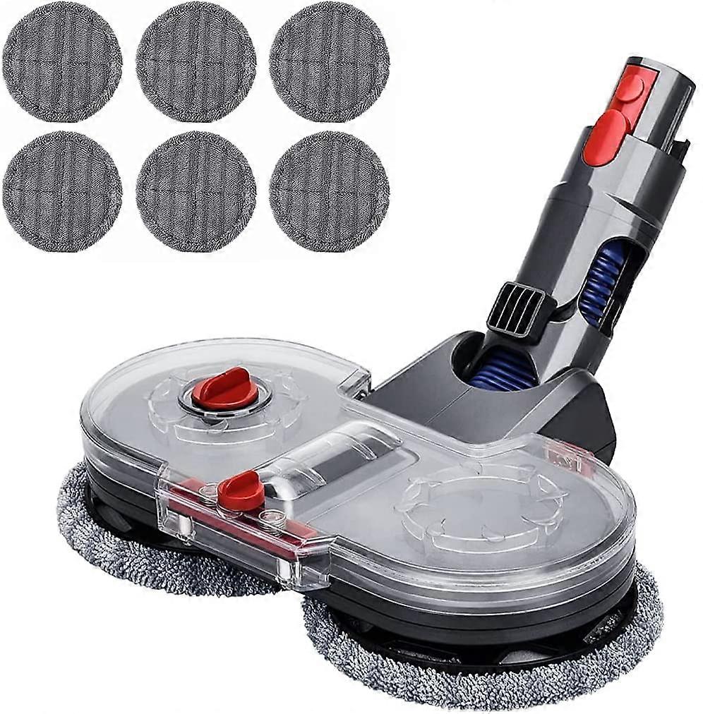 Fong Electric Mop Head compatible with compatible with Dys V11 V10 V8 V7 Cordless Vacuum Cleaner, Floor Brush Replacement Accessory for Parquet Hard F