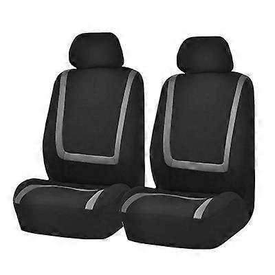 Universal Car Seat Cover 4pcs Set 4pcs Set Gray