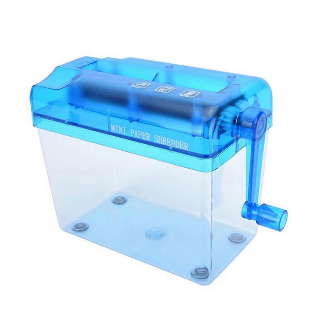 Portable Paper Shredder A6 Manual Shredder Documents Paper Cutting Tool Home