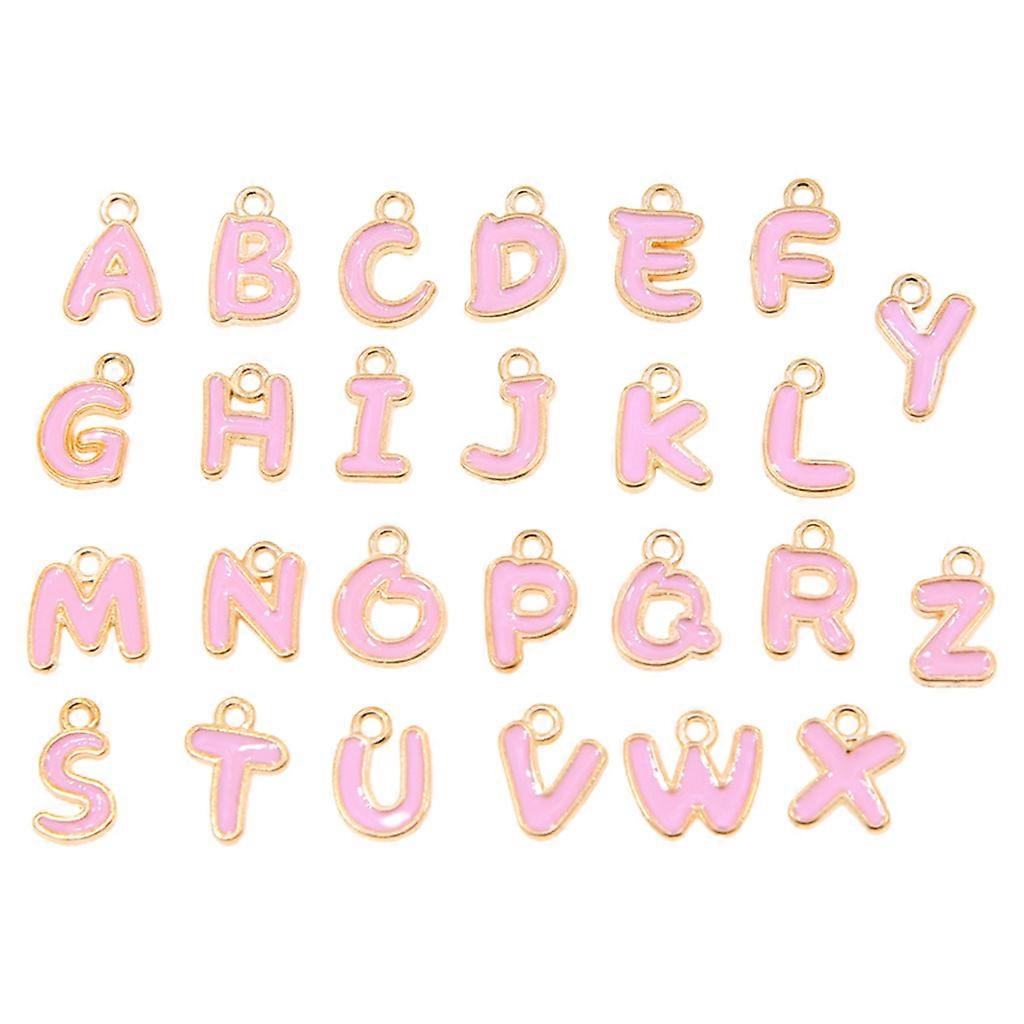 A-Z Buchstabenanhänger Doppelseitige Initiale Buchstabe Anhänger Halskette Schmuckherstellung