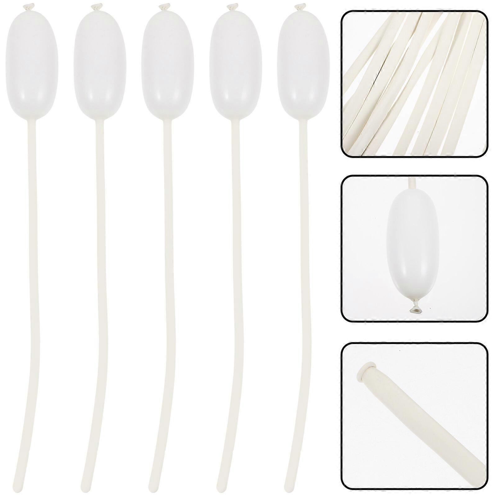 100pcs Long Balloons DIY Twisting Modeling Balloons Latex Balloons for Party