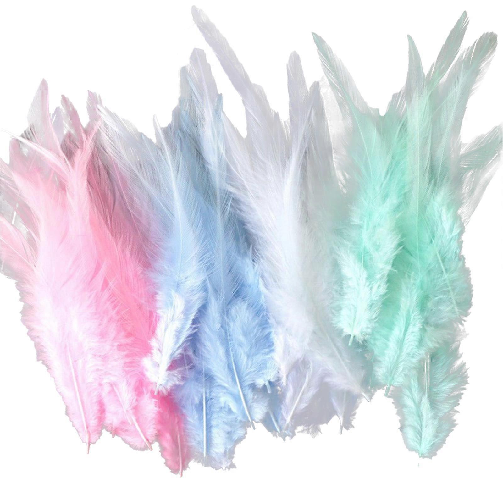 10pcs Feather For Needlework And Handicraft Accessories Creative Diy
