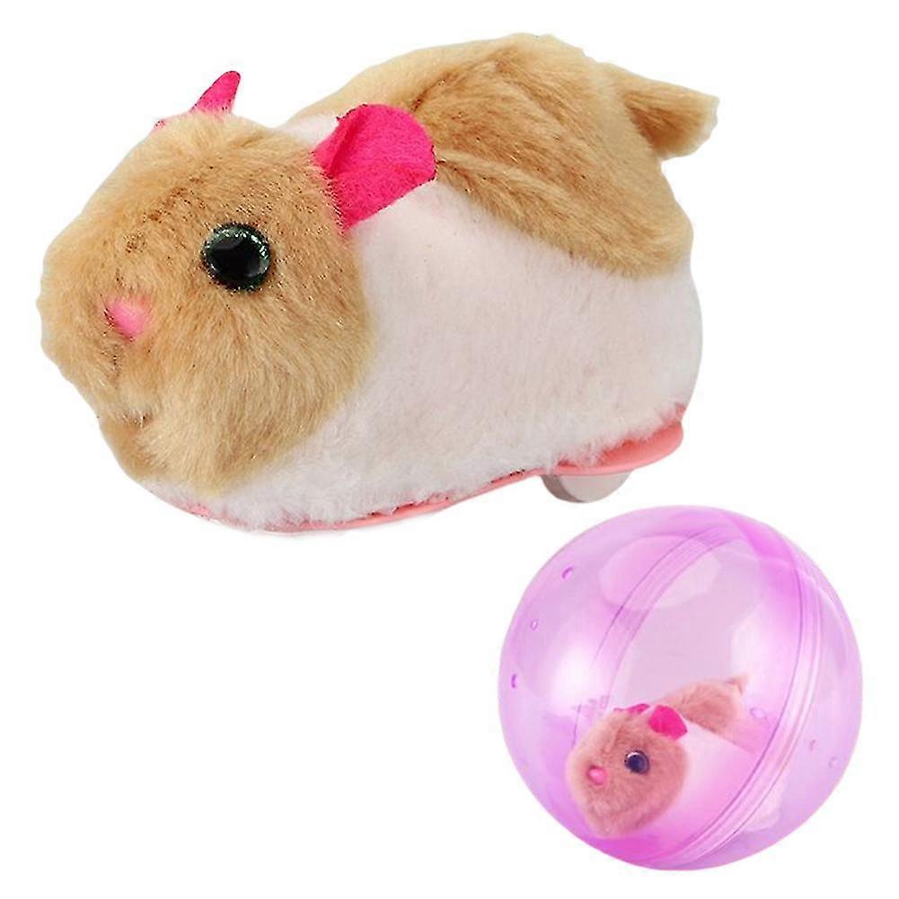 Hamster Running Ball Toy Funny Toddlers Crawling Roll Ball Rolling Cat Teasing Toy